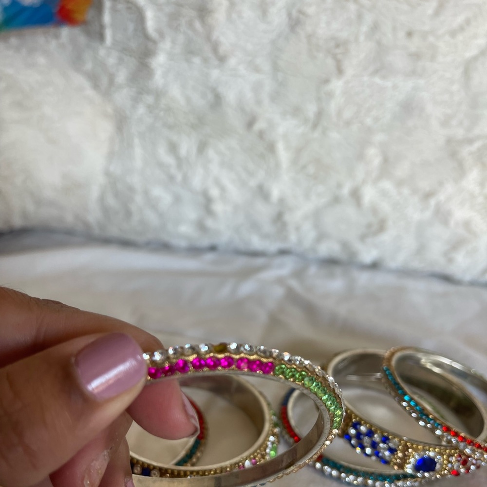 Multi-Colored Indian Party Bangles - image 6
